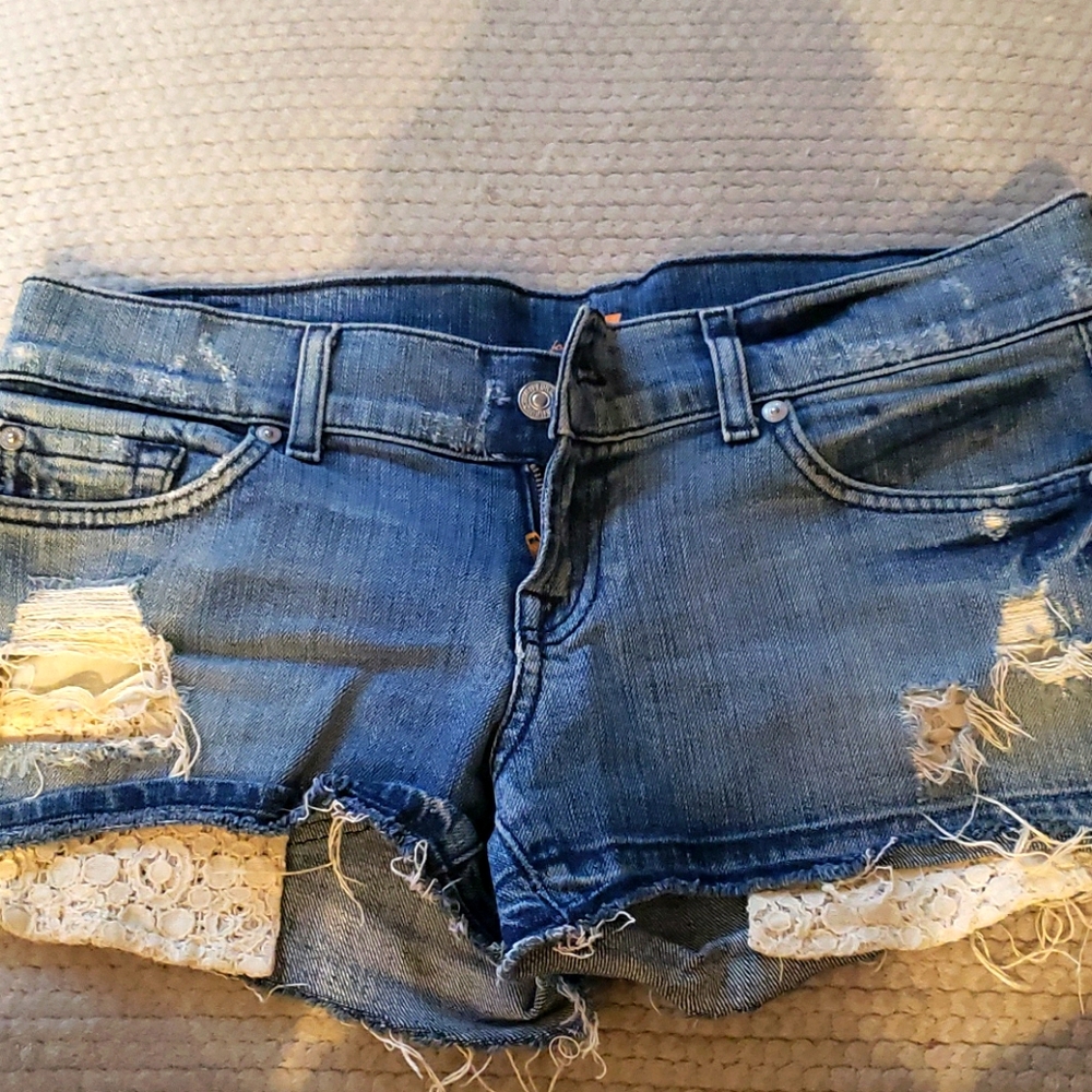 Seven for all mankind cutoff shorts
